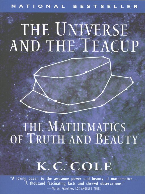 Title details for The Universe and the Teacup by K. C. Cole - Available